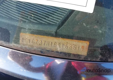 1986 Chevrolet Monte Carlo z USA, uszkodzony, nr VIN 1G1GZ37H1GR168519